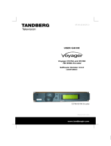 TANDBERG Voyager E5784 User manual