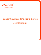 Mio Spirit 570 Series User manual