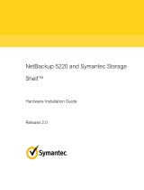 Symantec Storage Shelf Hardware Installation Manual