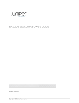 Juniper EX9208 User manual