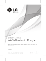 LG AN-WF500 Owner's manual