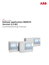 ABB RELION RER670 Commissioning Manual