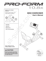 Weslo WLCCEX31910.0 User manual