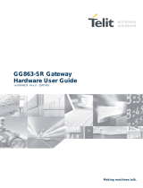 Telit Wireless Solutions GG863-SR Hardware User's Manual