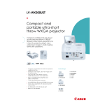 Canon LV-WX300UST Owner's manual