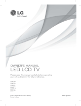 LG 42LM765S Owner's manual