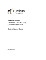 Ruckus Wireless U2M-OC36600802 User manual