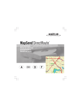 Magellan Mapsend Direct Route - GPS Map Owner's manual