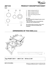 Whirlpool AKT 833/NE Owner's manual