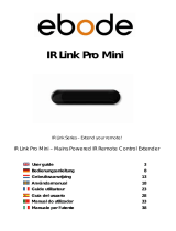 Ebode IR LINK MINI Owner's manual