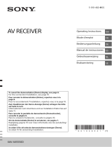 Sony XAV-AX5550D Owner's manual