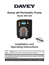 Davey M5138R Installation And Operating Instructions Manual