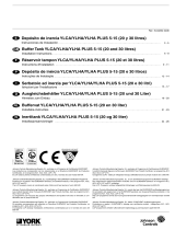 Johnson Controls York YLCA7 Installation guide