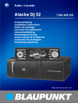 Blaupunkt Alaska DJ52 Owner's manual