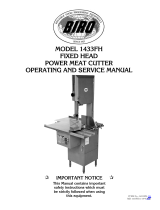 BIRO 1433FH Operating and Service Manual