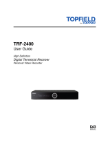 Topfield ZENITH 2400 User manual
