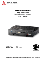 ADLINK Technology MXE-5300 Series User manual