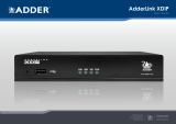 ADDER AdderLink XDIP User manual