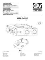 Vortex HRI-E ONE Operating instructions