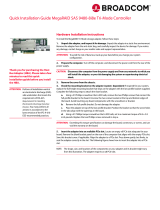 Broadcom MegaRAID SAS 9480-8i8e Quick Installation Manual