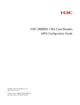 H3C SR8800 10G Mpls Configuration Manual
