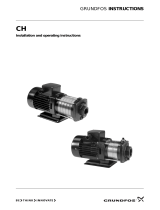 Grundfos CH Series Installation And Operating Instructions Manual