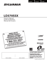Sylvania LD370SSX User manual