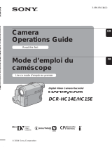 Sony DCR-HC14E User manual