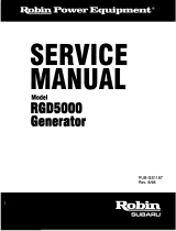 Robin RGD500 User manual