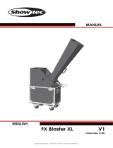 SHOWTEC FX Blaster XL V1 User manual