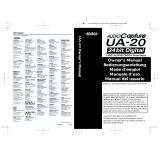 Edirol UA-20 User manual