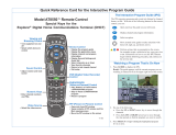 Scientific Atlanta AT8550 Quick Reference Card