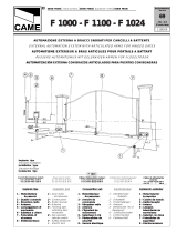 CAME Ferni Series Standard Installation