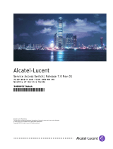 Alcatel-Lucent 7210 SAS-R6 OS Quality Of Service Manual