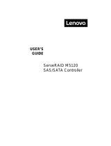 Lenovo ServeRAID M5120 User manual