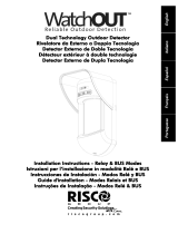 RISCO Group WatchOUT Installation guide