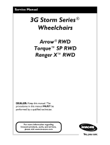 Invacare 3G Storm Series User manual