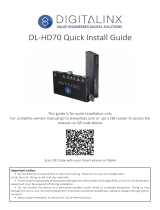 DigitaLinx DL-HD70 Quick Install Manual