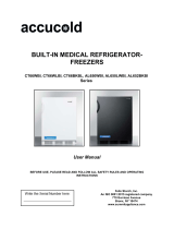 AccuCold CT66LWBISSHV User manual