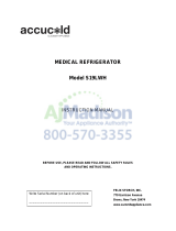 AccuCold S19LWH Owner's manual