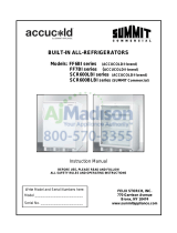AccuCold FF6BIADA User manual