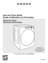 Amana NED5800HW Owner's manual