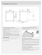 Asko DOD651PHXXLS Installation guide