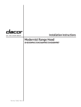 Dacor DHD36M987WM Installation guide