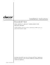 Dacor MRV3015ERS Installation guide