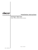 Dacor  HWO230PS  Installation guide