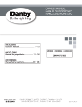 Danby  DDMW1125BBS  Owner's manual