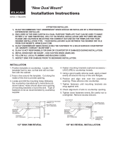 Elkay ELUH1212PD Installation guide