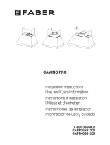 Faber CAPR48SS1200 Installation guide