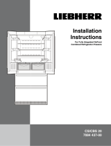Liebherr CBS2062 Installation guide